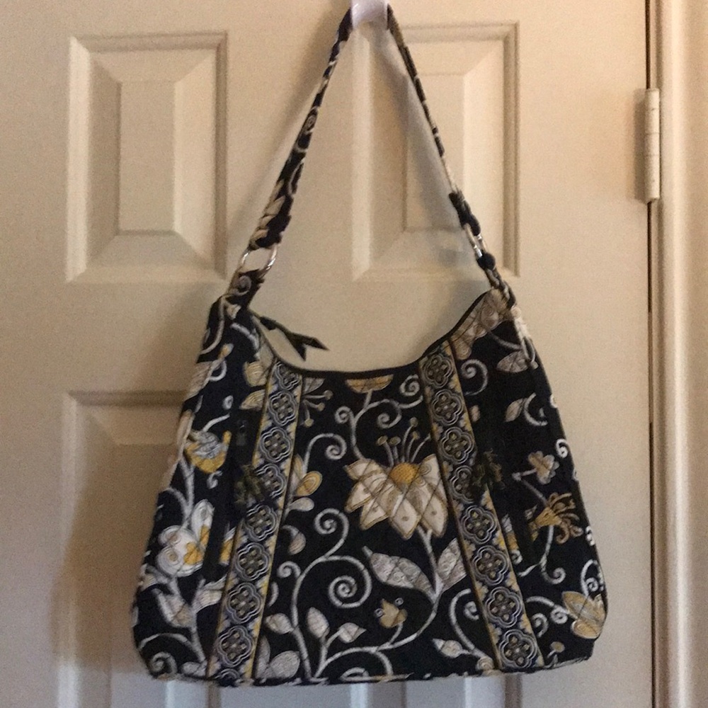 Vera Bradley Purse Black and Yellow